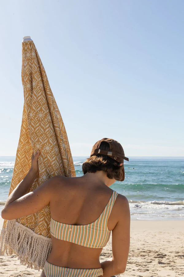 Rhythm Shine Cord Cap - Chocolate