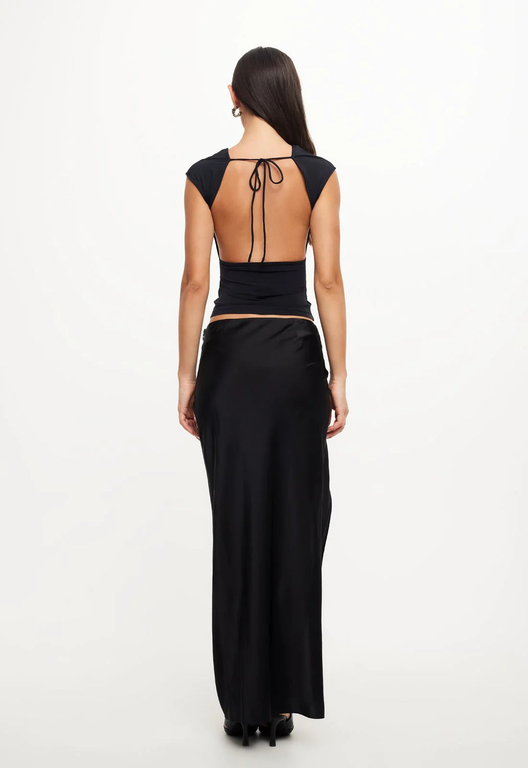 Lioness Uno Tie Top - Onyx