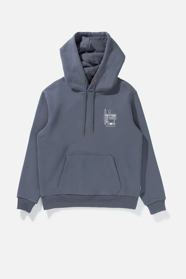 Rhythm Lull Fleece Hood - Worn Navy