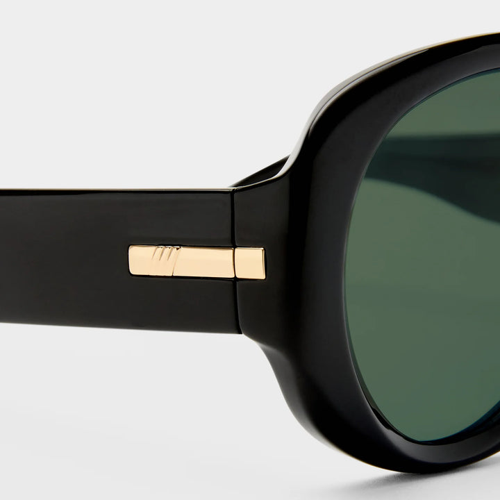Le Specs Dream Boat Sunglasses - Black