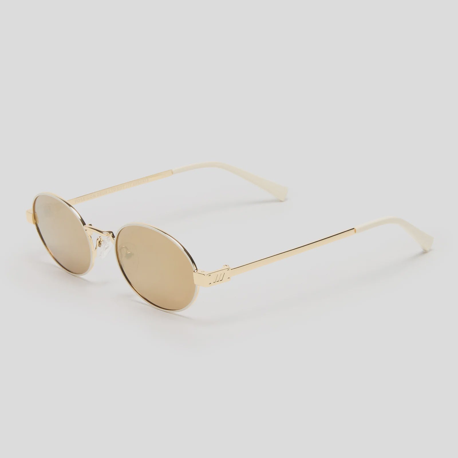 Le Specs The Cherished in Gold & popular Smoke Mono Polarized Sunglasses