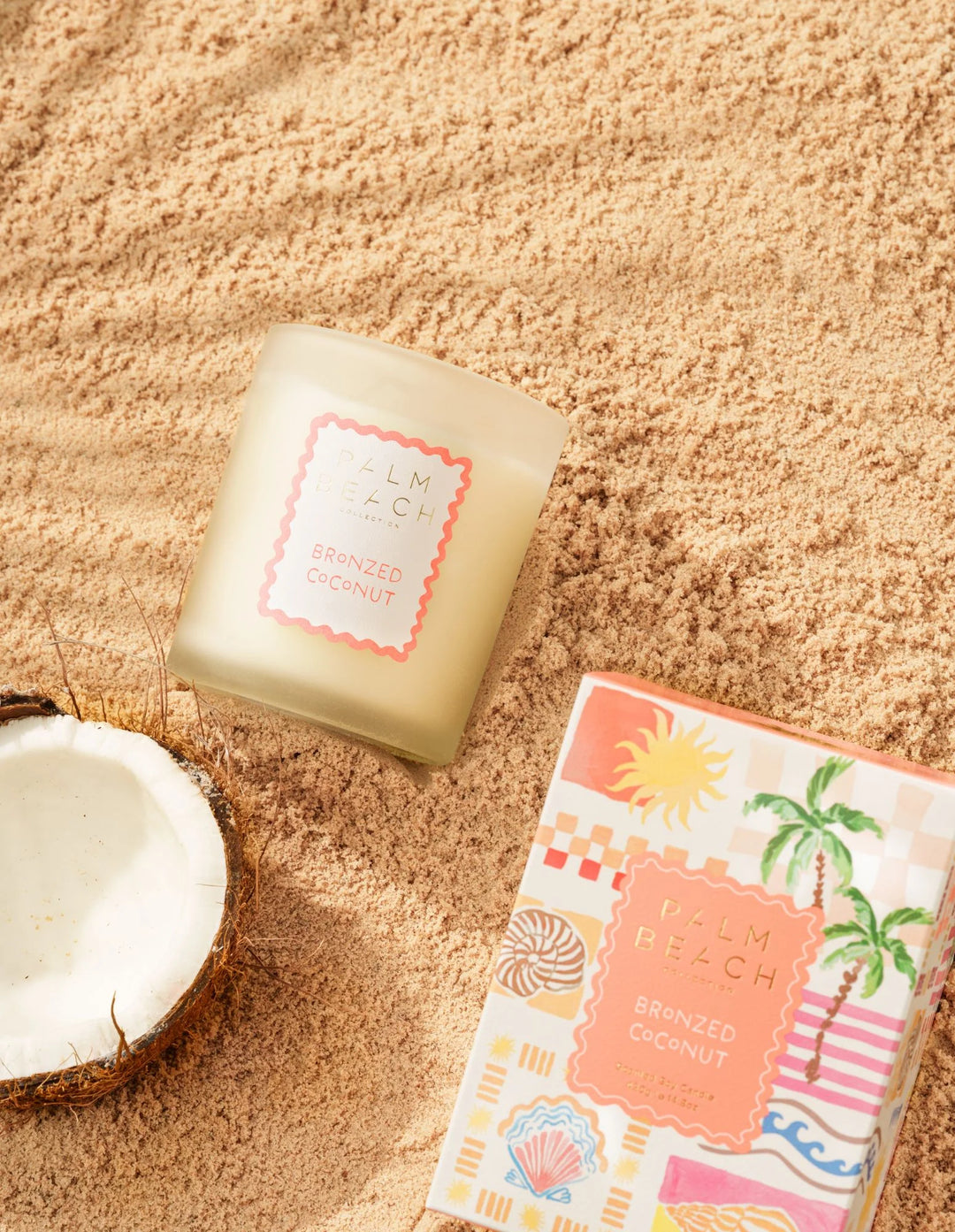 420g Standard Candle Limited Edition - Bronzed Coconut