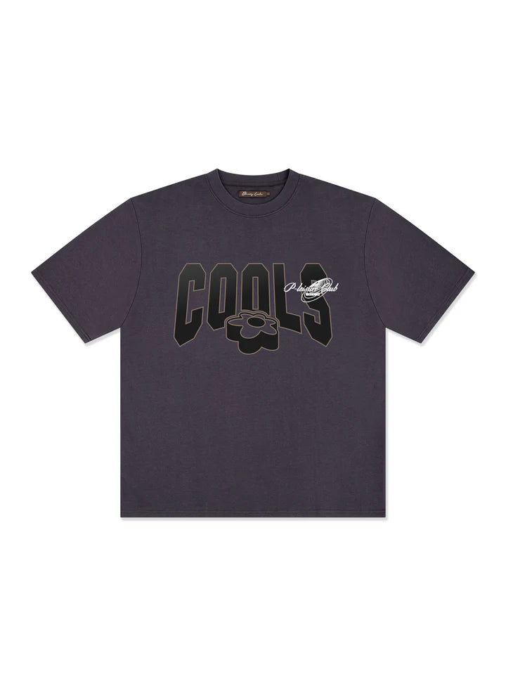 Barney Cools College Tee - Washed Black