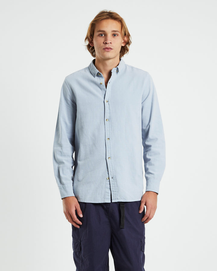 Men At Work Oxford Shirt - Sky Blue
