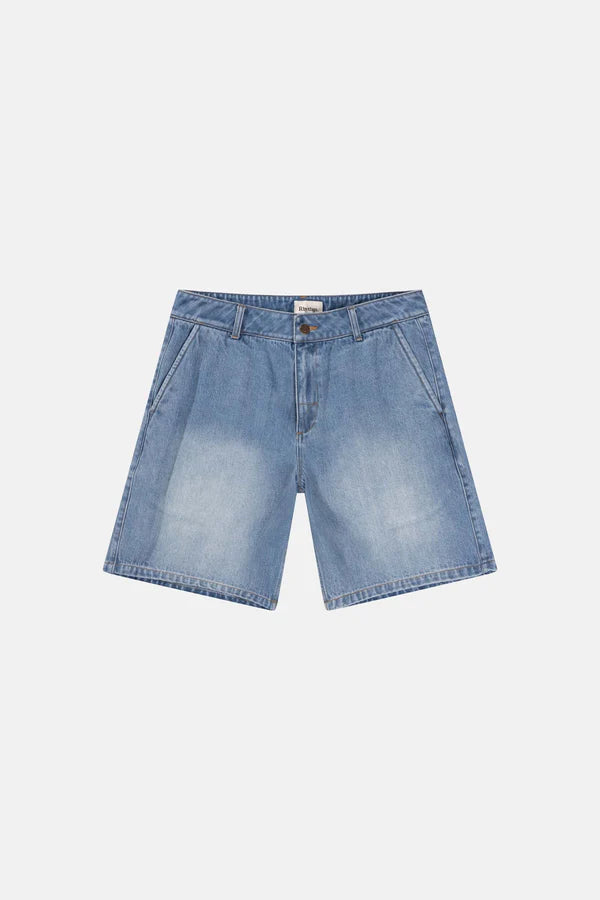 Rhythm Essential Denim Short - Worn Indigo