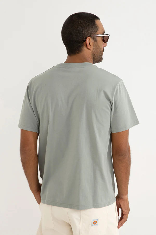 Rhythm Slide SS Tee-Seafoam