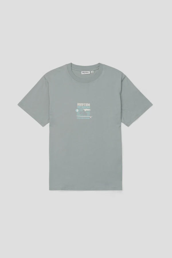 Rhythm Slide SS Tee-Seafoam