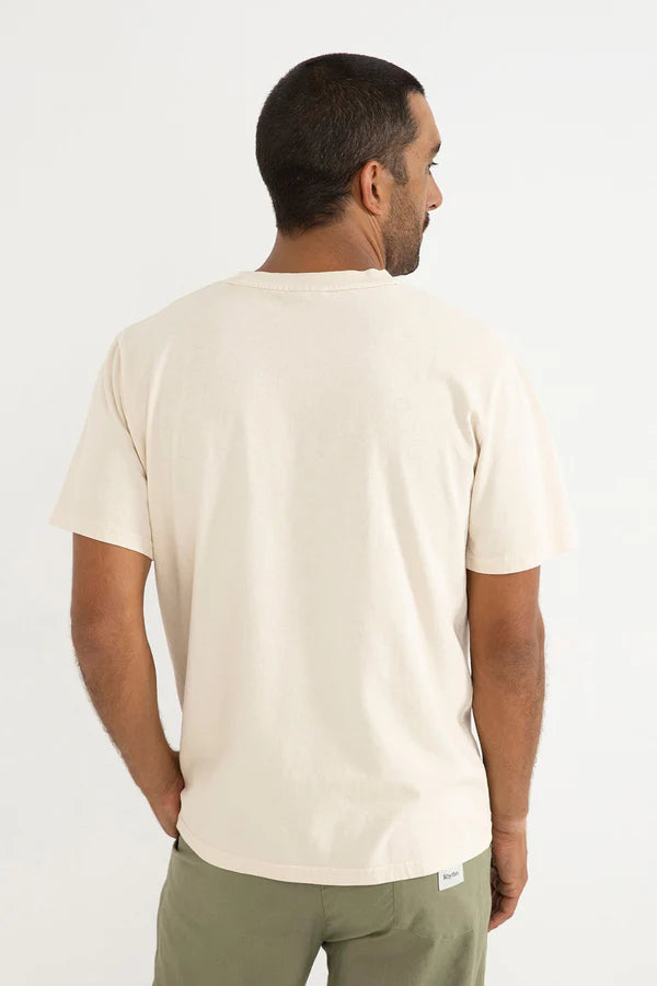 Rhythm Loop Vintage SS Tee-Ecru