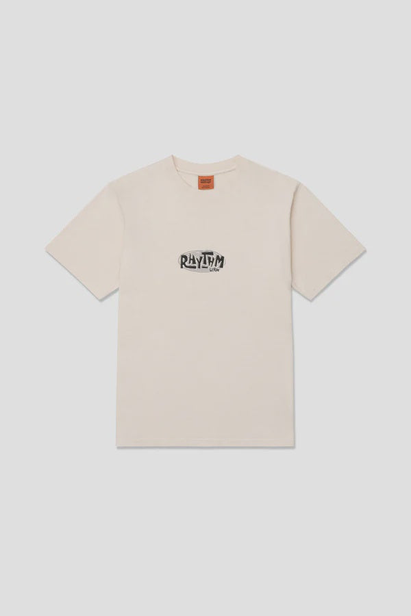 Rhythm Loop Vintage SS Tee-Ecru