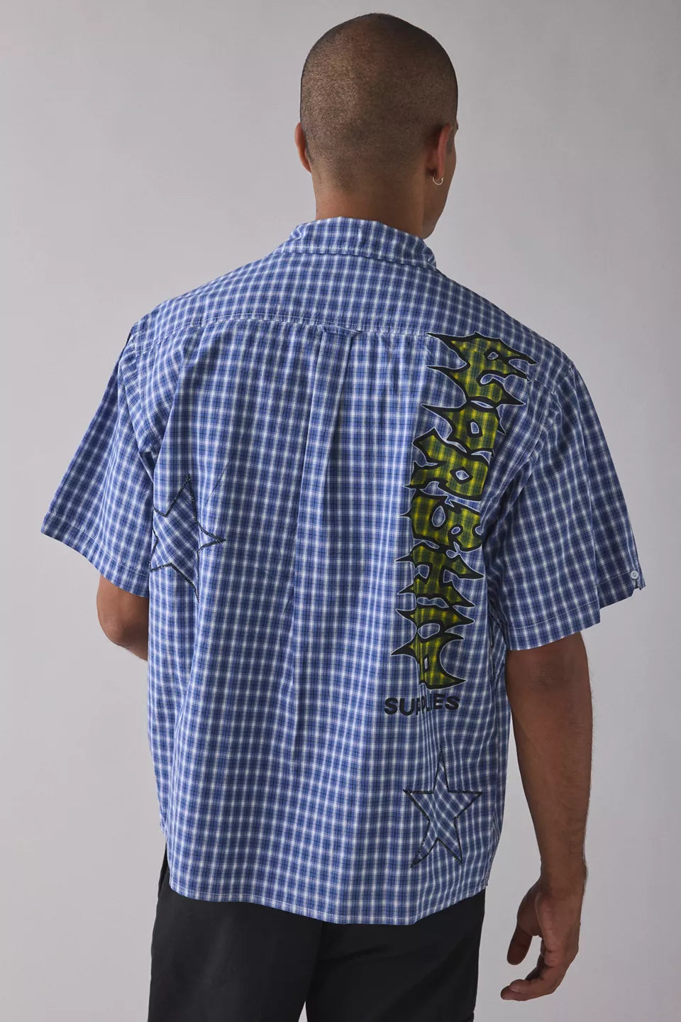 Worship Supplies Dreamers Short Sleeve Shirt- Blue