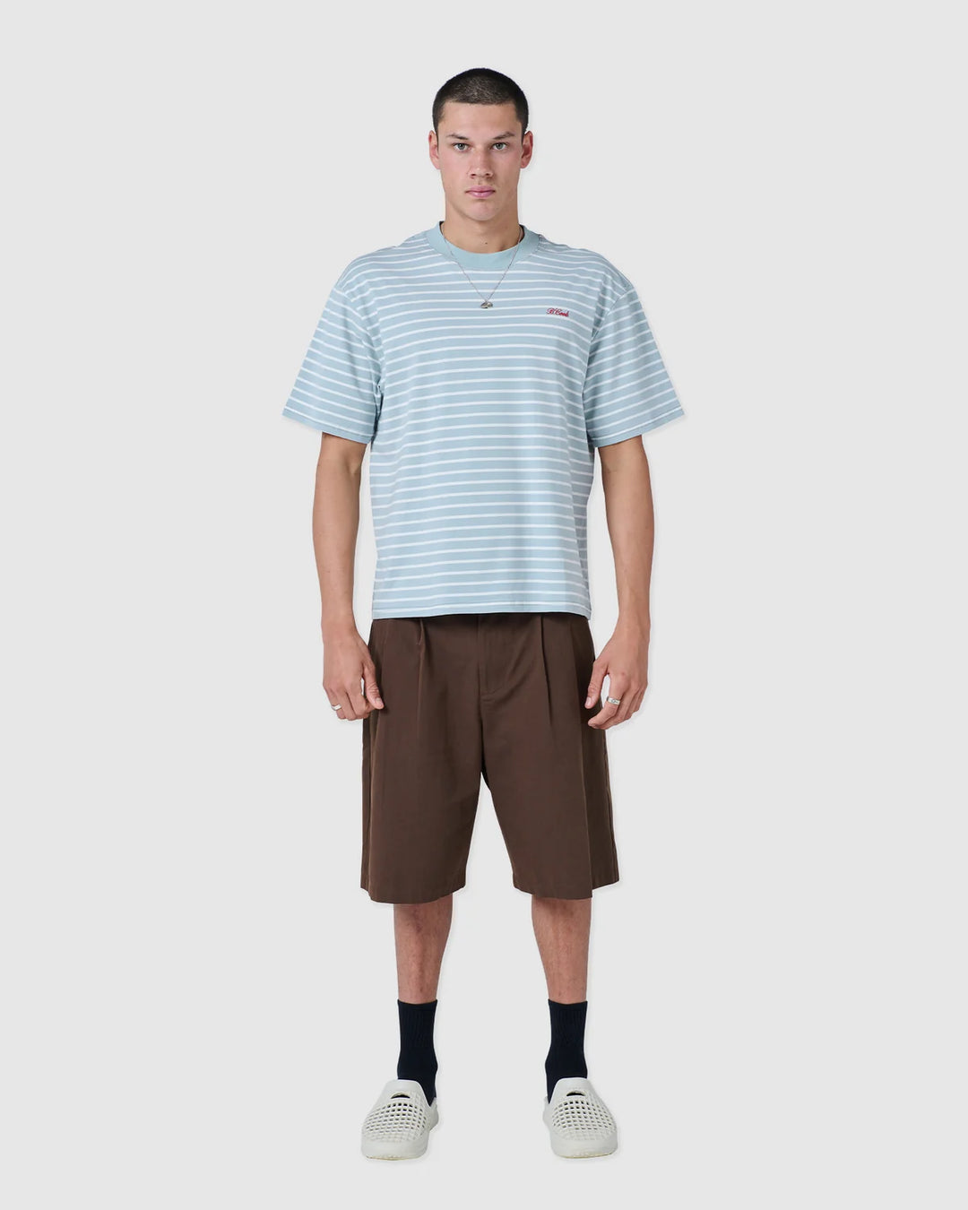 Barney Cools Scribe Tee - Blue Stripe