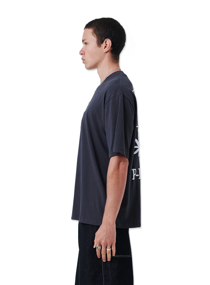 Barney Cools Portals Tee - Aged Black