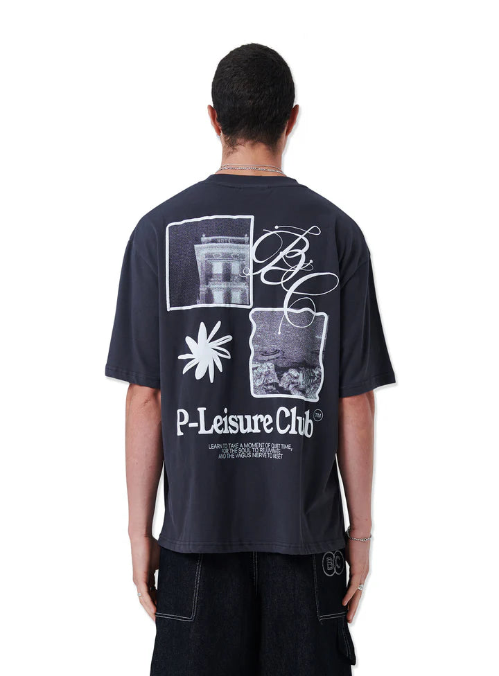 Barney Cools Portals Tee - Aged Black