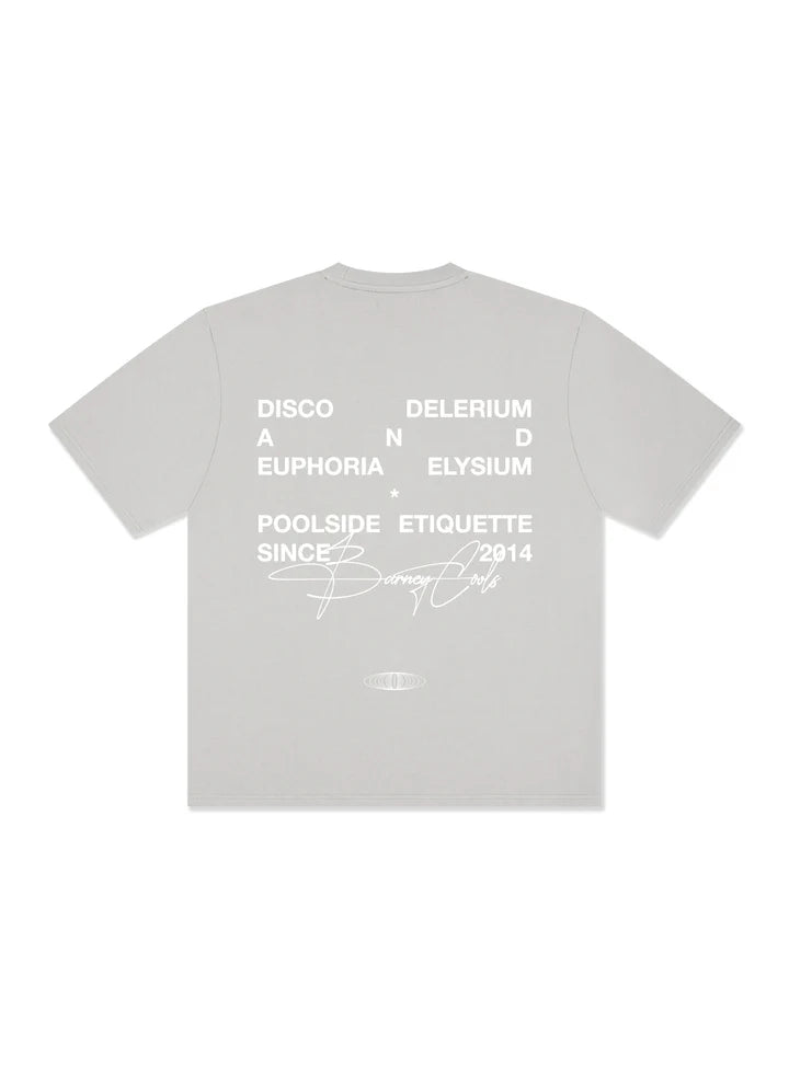 Barney Cools Euphoria Tee - Cement Fleece