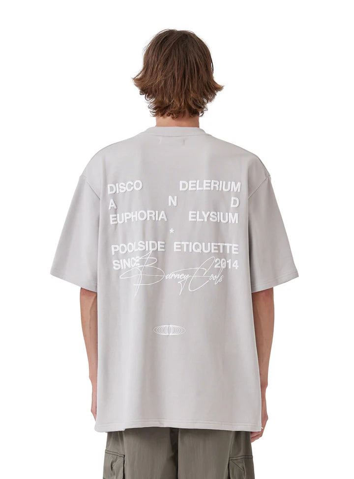 Barney Cools Euphoria Tee - Cement Fleece