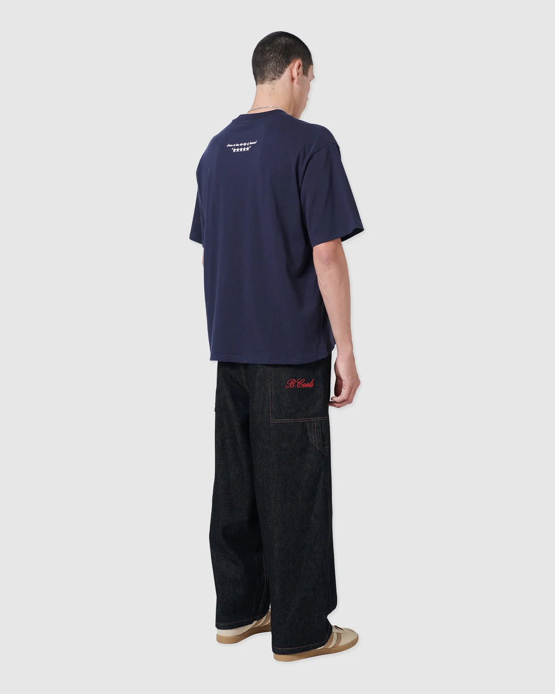 Barney Cools Scribe Tee - Navy