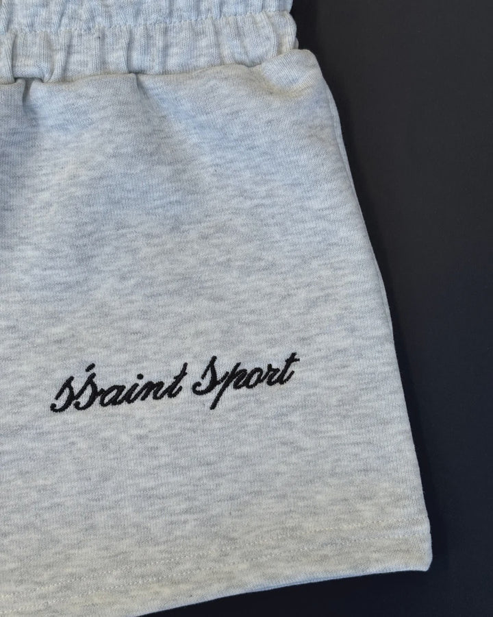SŚAINT Sport Track Short- Grey