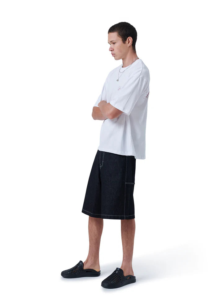 Barney Cools Script Tee - White