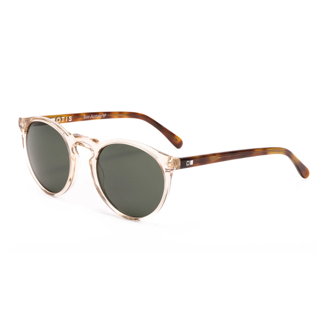 Otis Omar X Sunglasses - Eco Crystal Pebble/Havana Zinnia/Grey Polarised