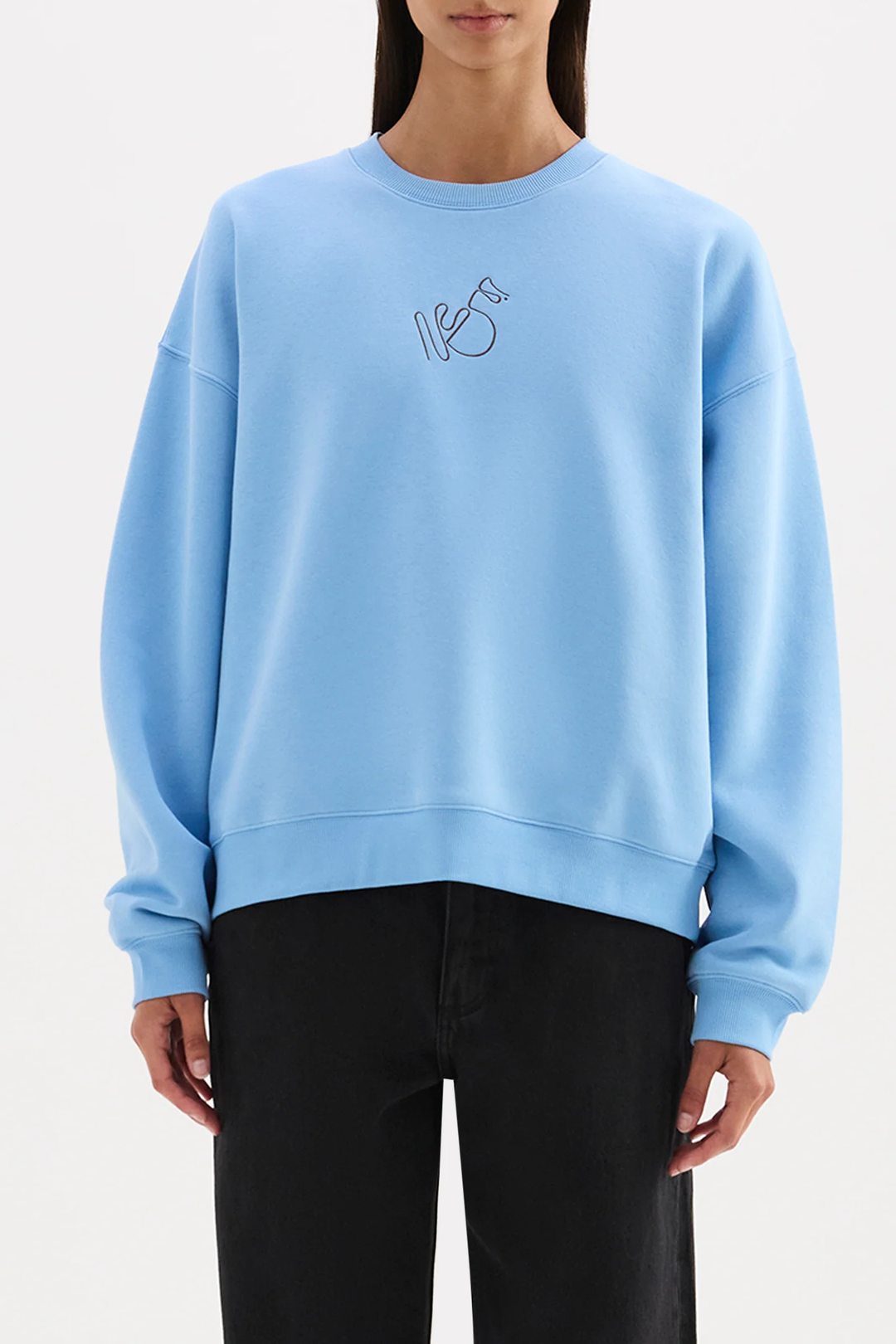 Nude Lucy Logo Sweat - Horizon