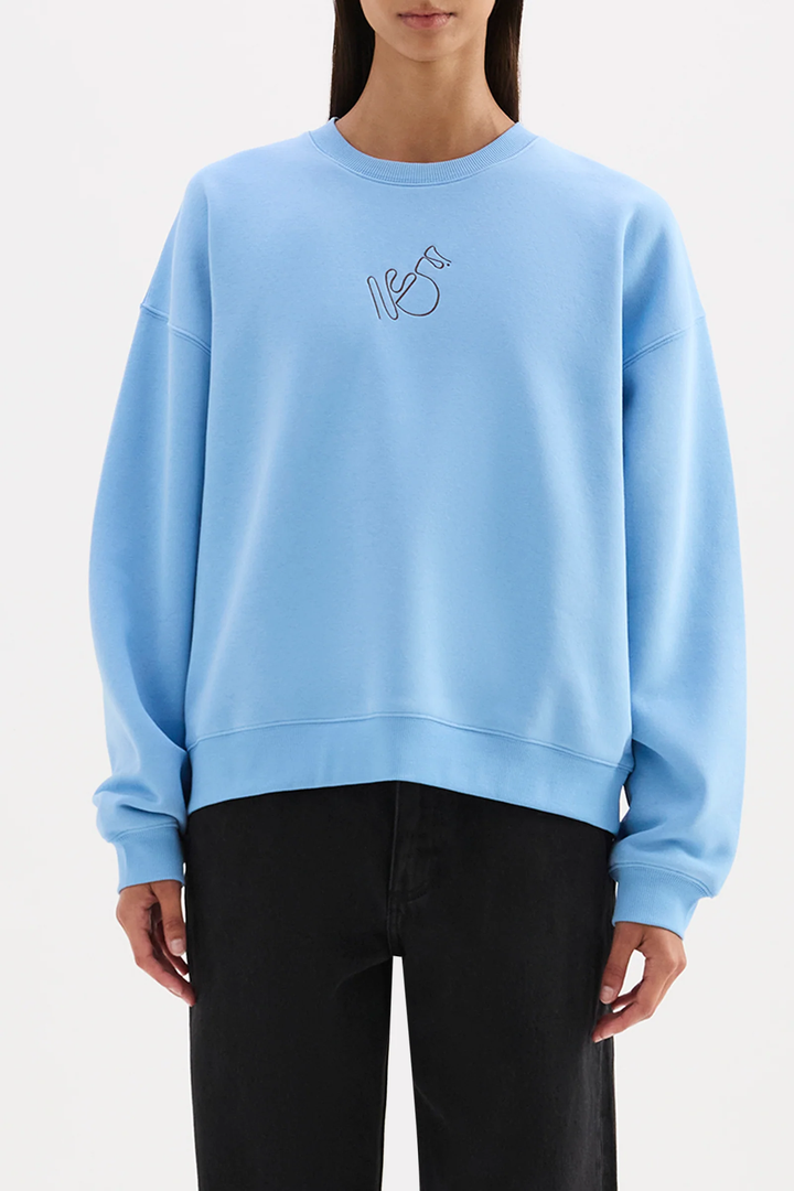 Nude Lucy Logo Sweat - Horizon