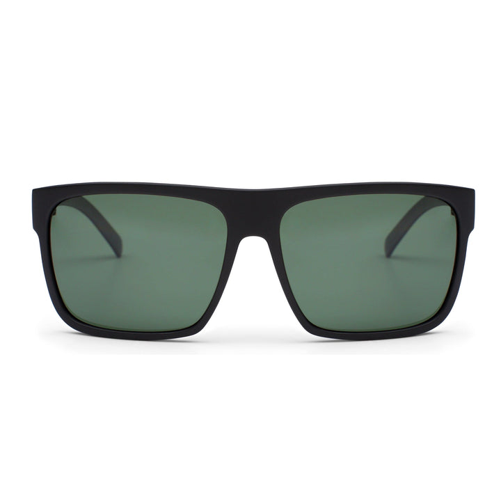 Otis After Dark Sunglasses - Matte Black/Green Polarised