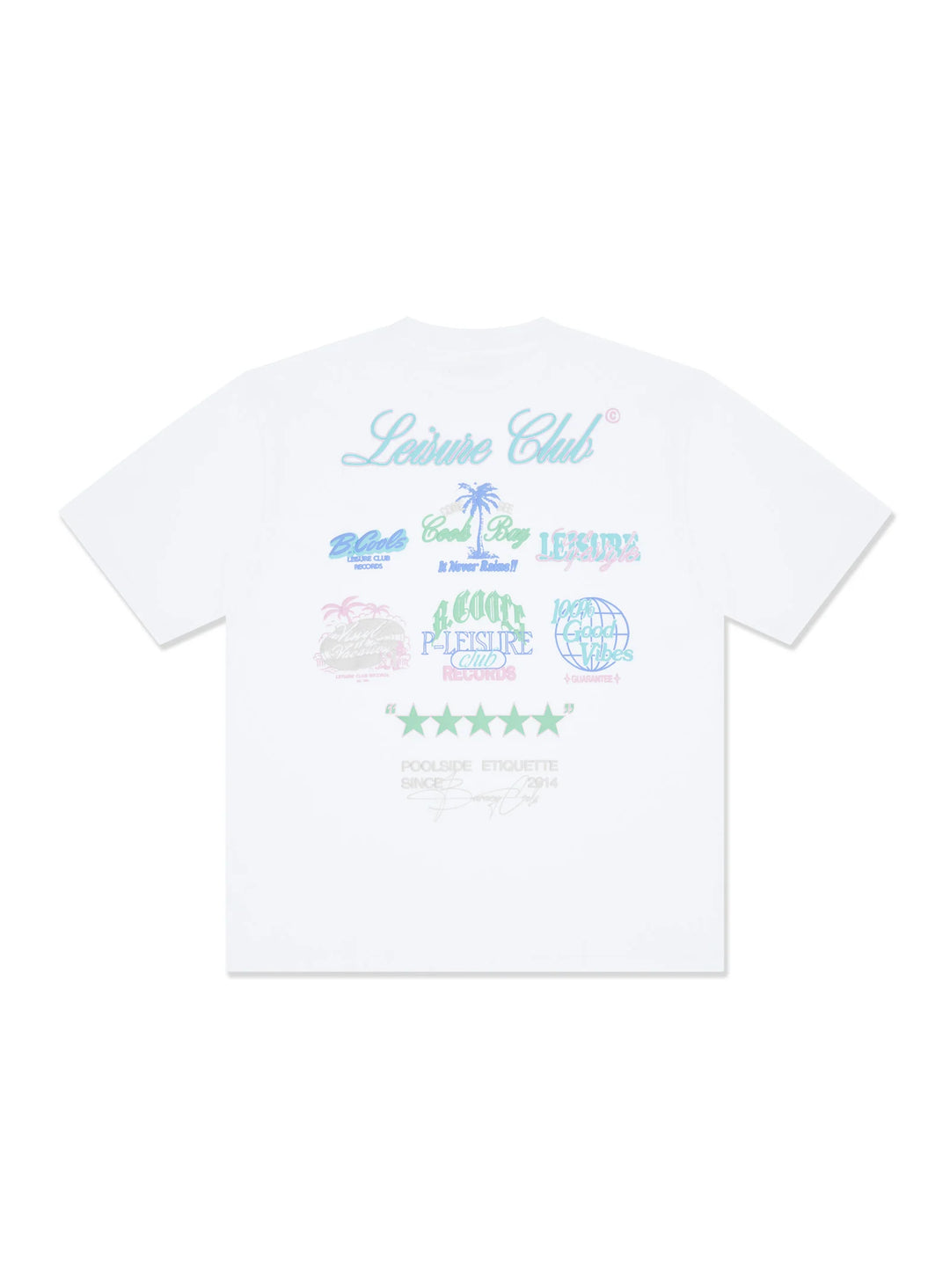 Barney Cools Medley Tee-White