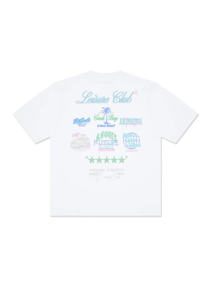 Barney Cools Medley Tee-White