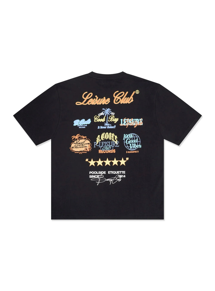 Barney Cools Medley Tee-Black