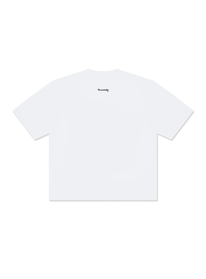 Barney Cools Radio Crop Tee-White