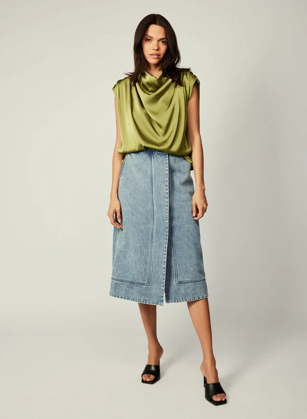 Esmaee Sabine Top - Fern