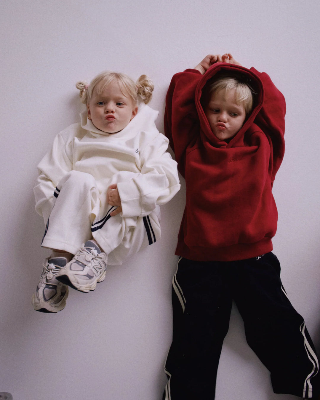 SSAINT Kids Tonal Hoodie - Cherry/Cherry