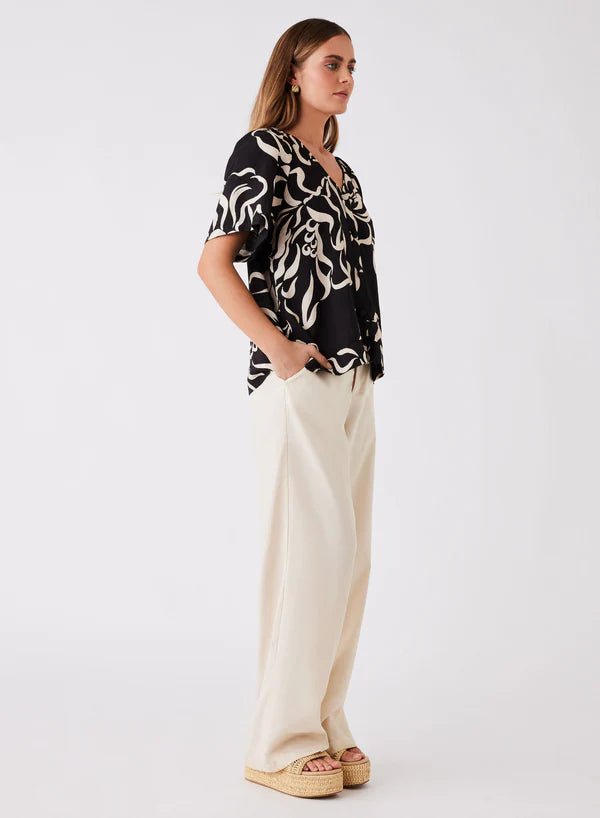 Esmaee Sandy Wave Blouse - Print