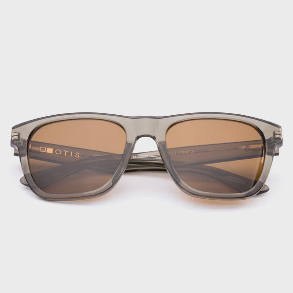 Otis Guilt Trip X Sunglasses - Eco Crystal/ Fern Brown