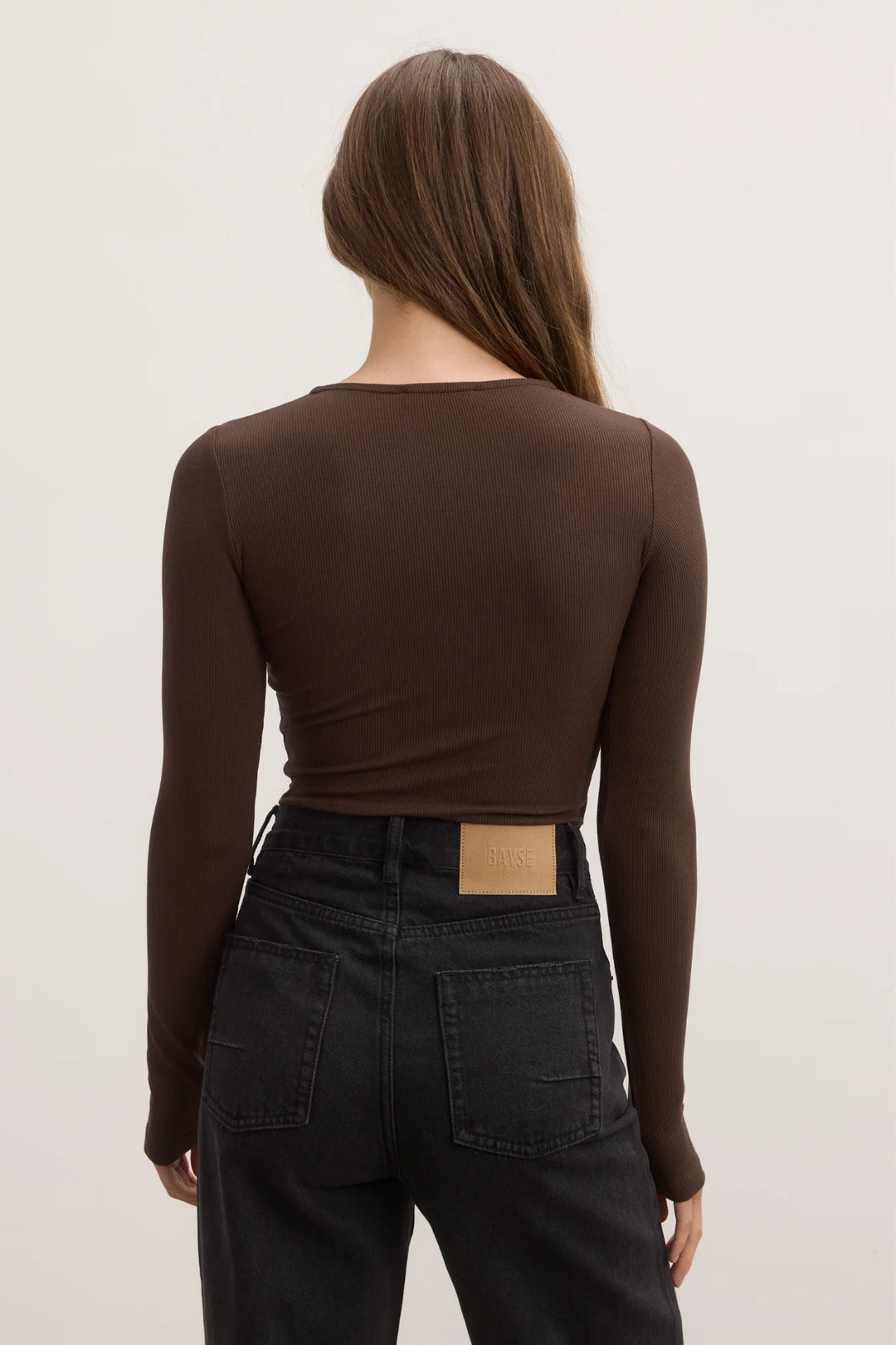 Bayse Lara Bodysuit - Espresso