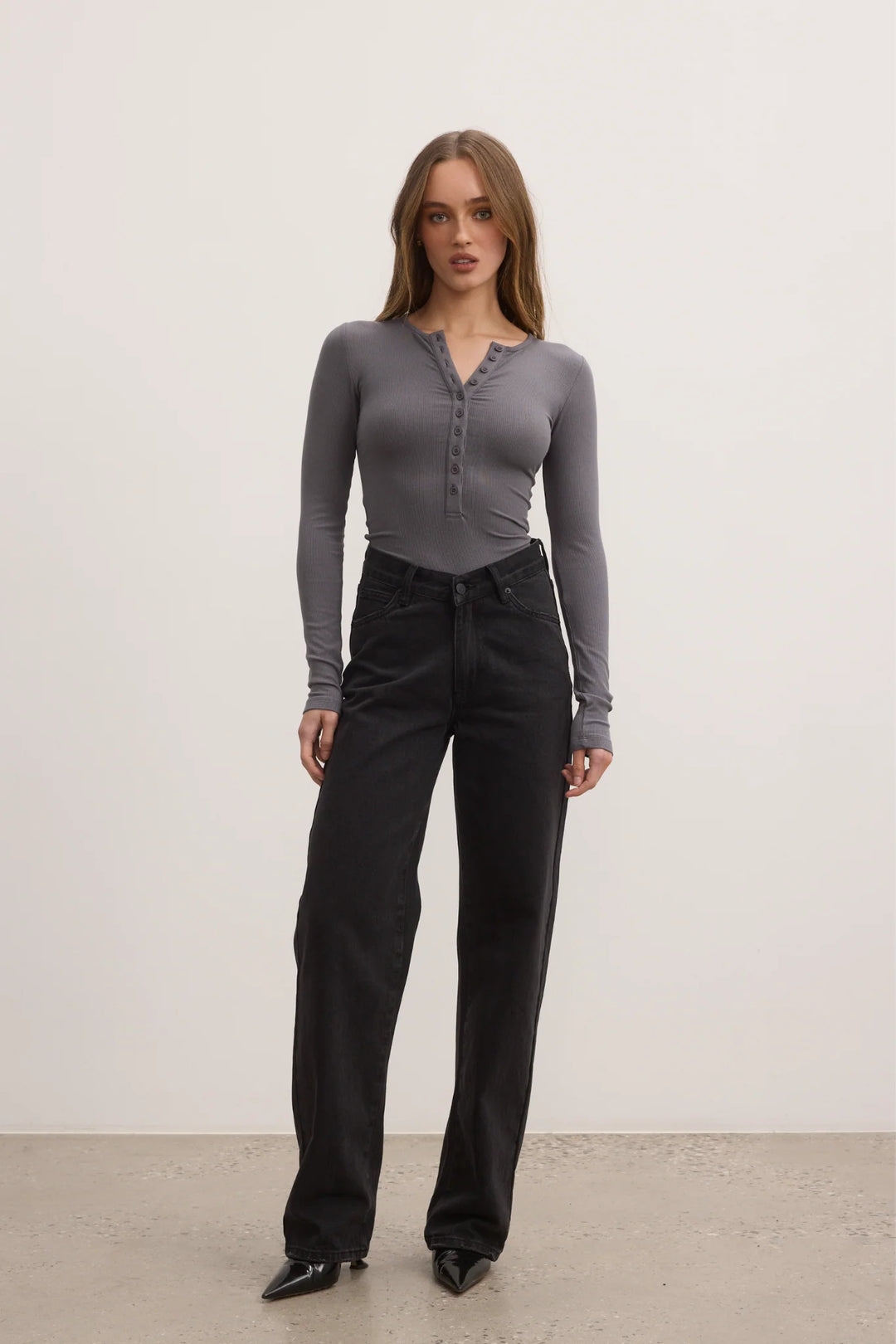 Bayse Lara Bodysuit - Thunder