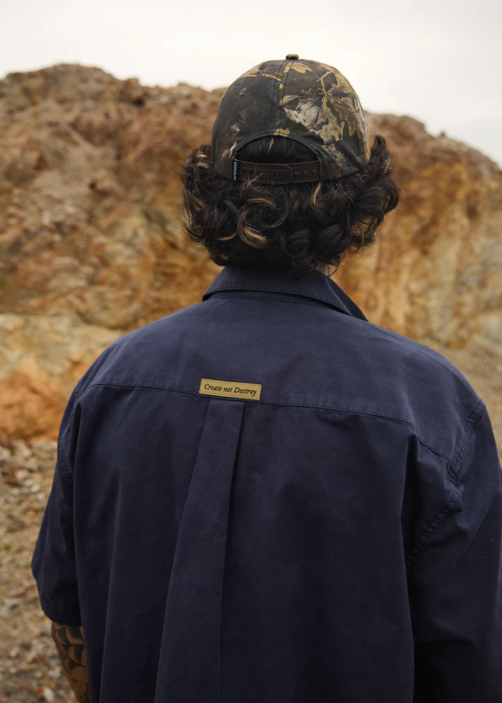 Afends Find Me Recycled Six Panel Cap - Find Me