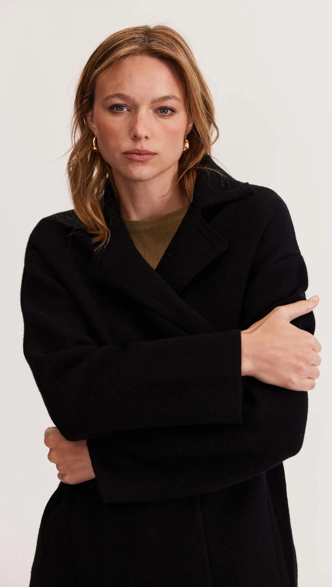 Staple The Label Marlowe Coatigan - Black