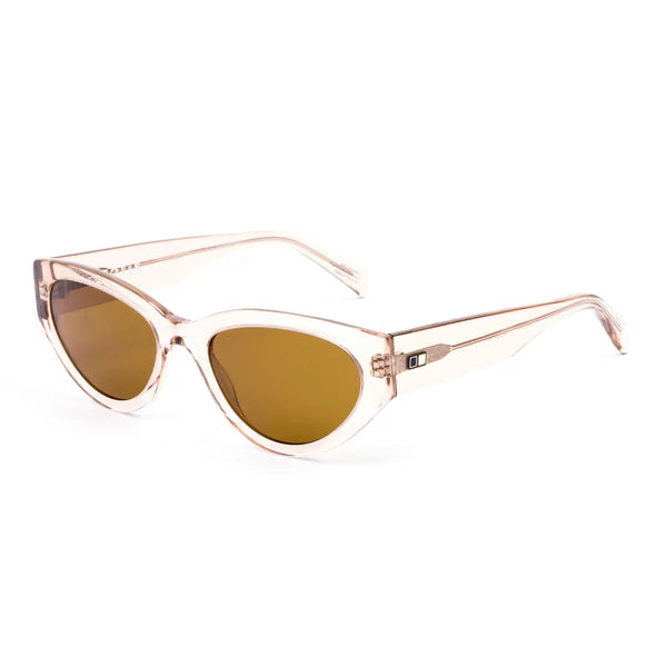 Otis Audrey Sunglasses - Eco Crystal Pebble/Brown