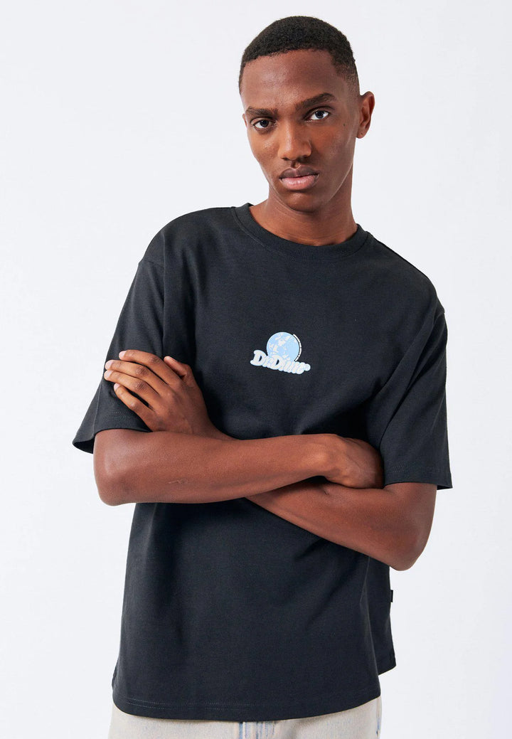 Dr Denim Trooper Tee- Off Black Small Earth