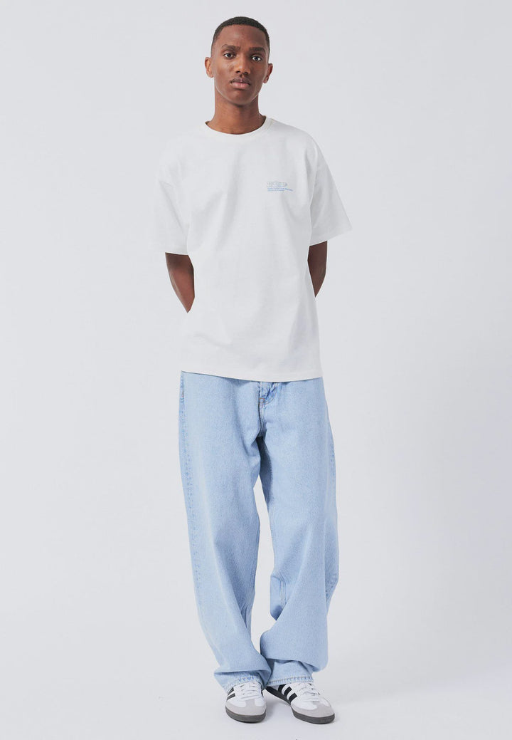 Dr Denim Trooper Tee- Off White Earth