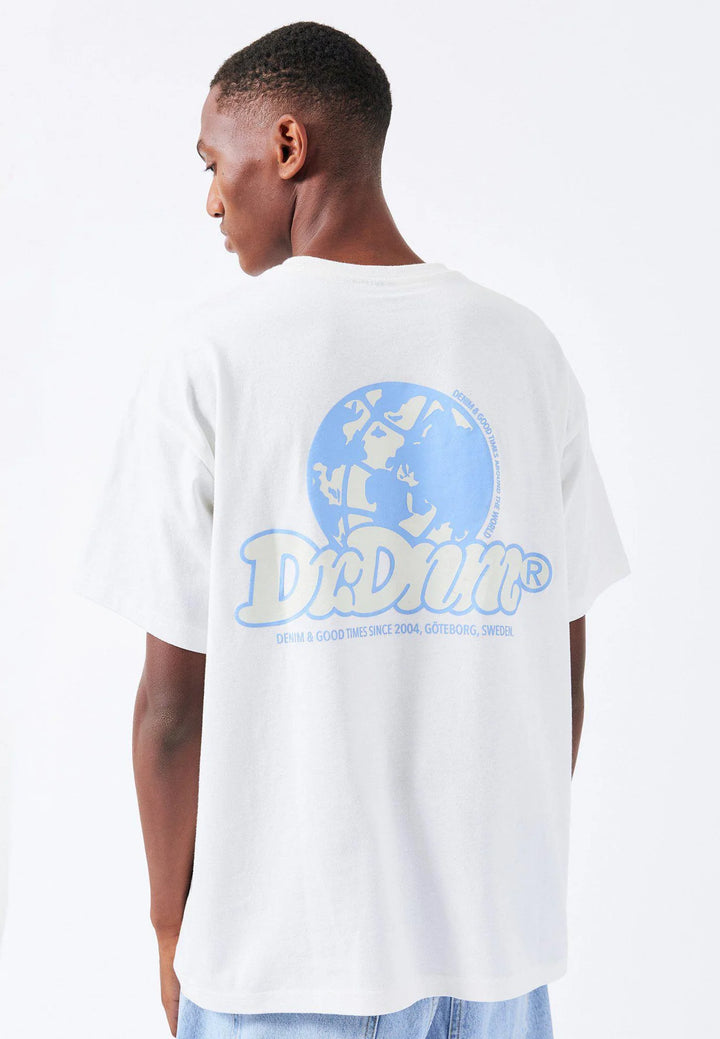 Dr Denim Trooper Tee- Off White Earth