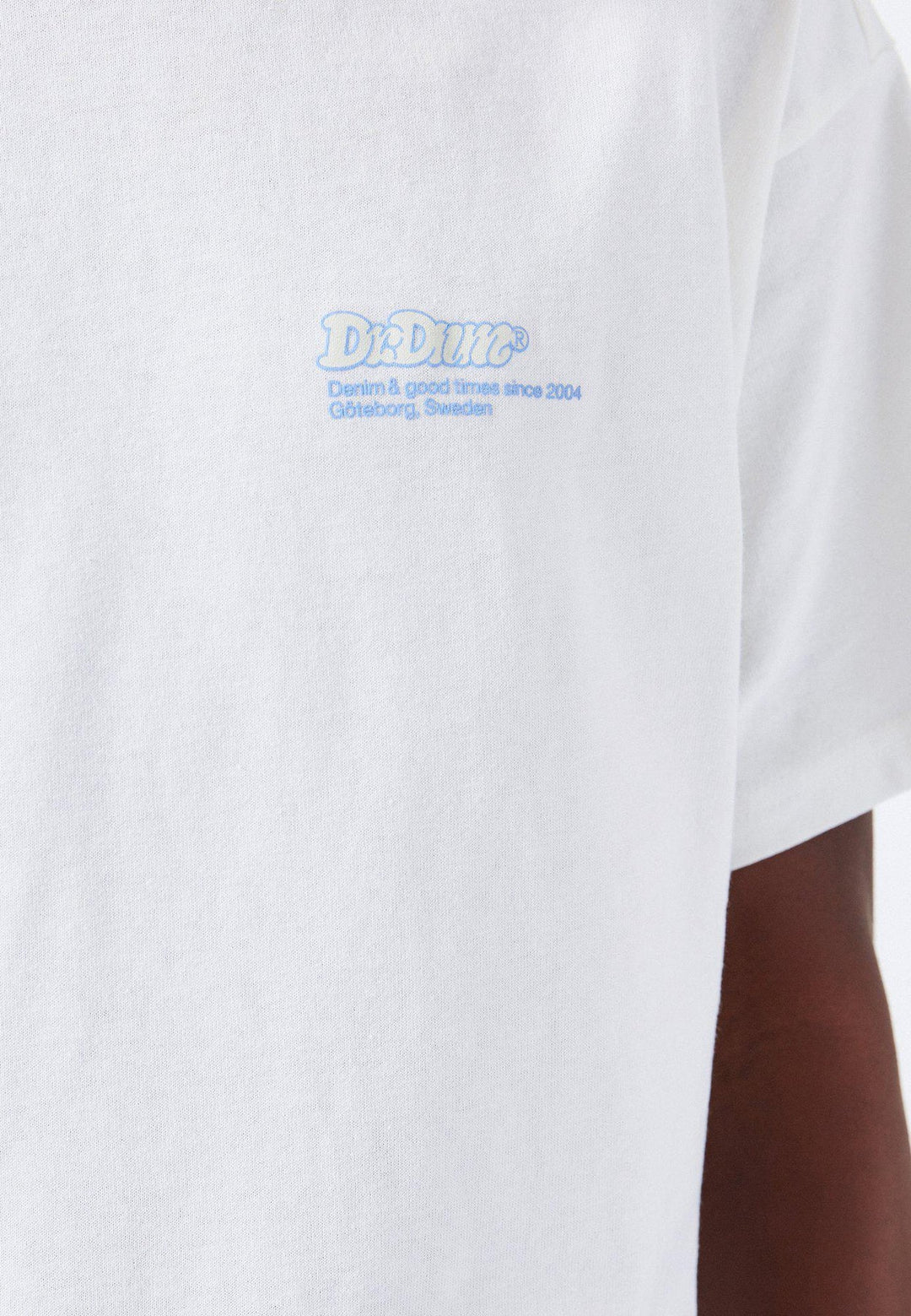 Dr Denim Trooper Tee- Off White Earth