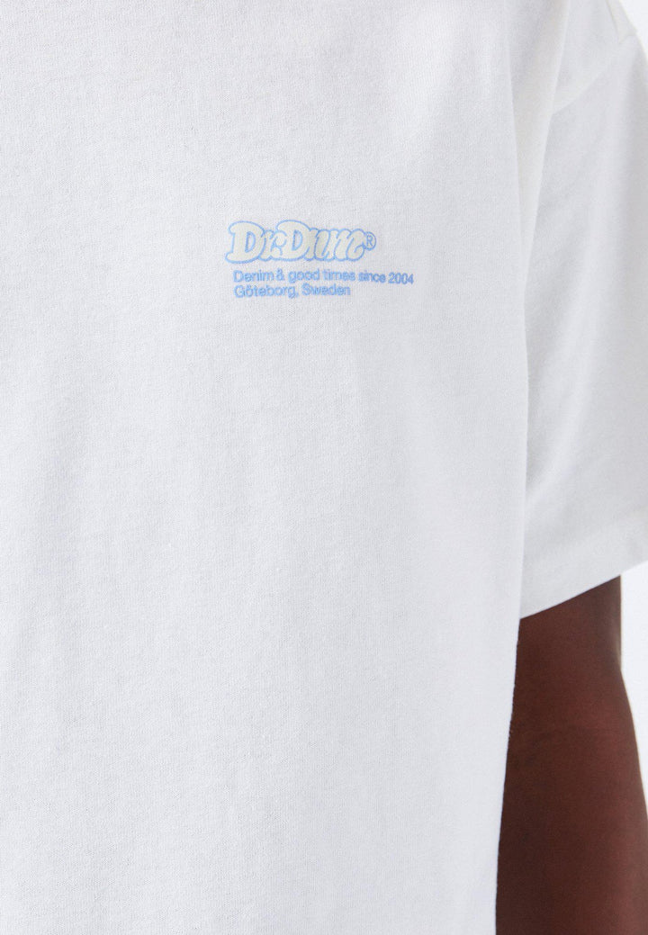 Dr Denim Trooper Tee- Off White Earth