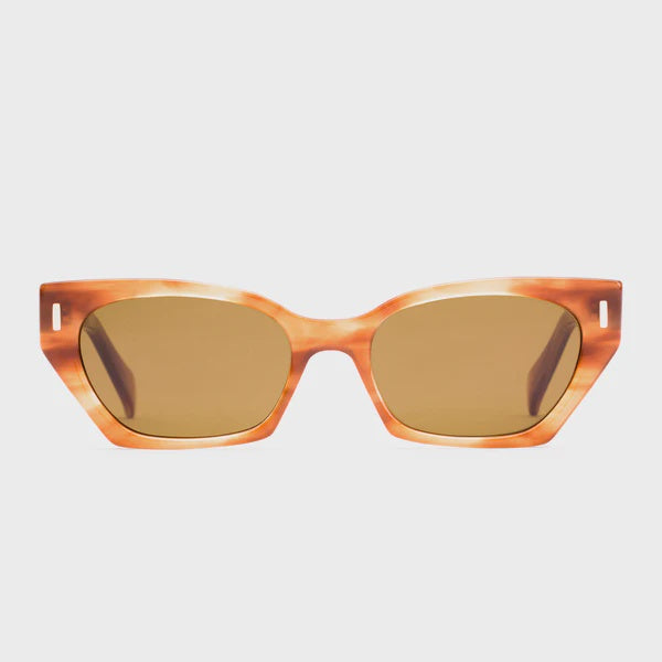 Otis Selena Sunglasses - Eco Ochre Havana/Brown