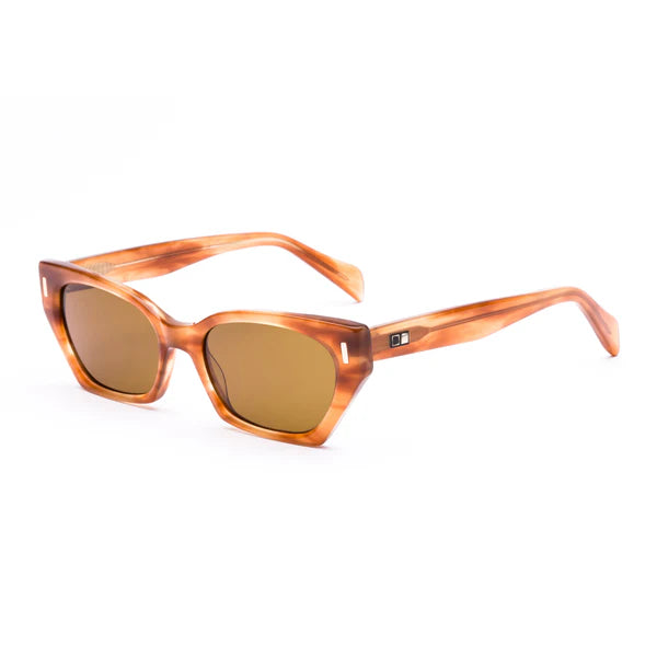 Otis Selena Sunglasses - Eco Ochre Havana/Brown