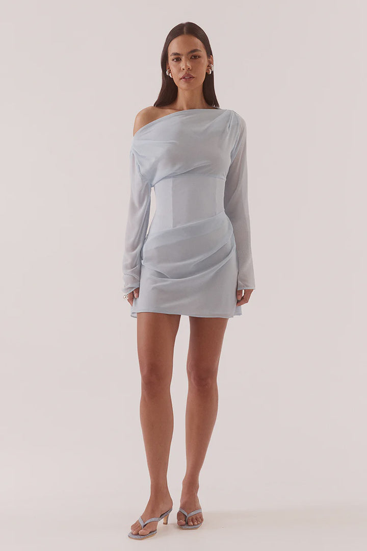 Sovere Ada Long Sleeve Mini - Whisper Blue