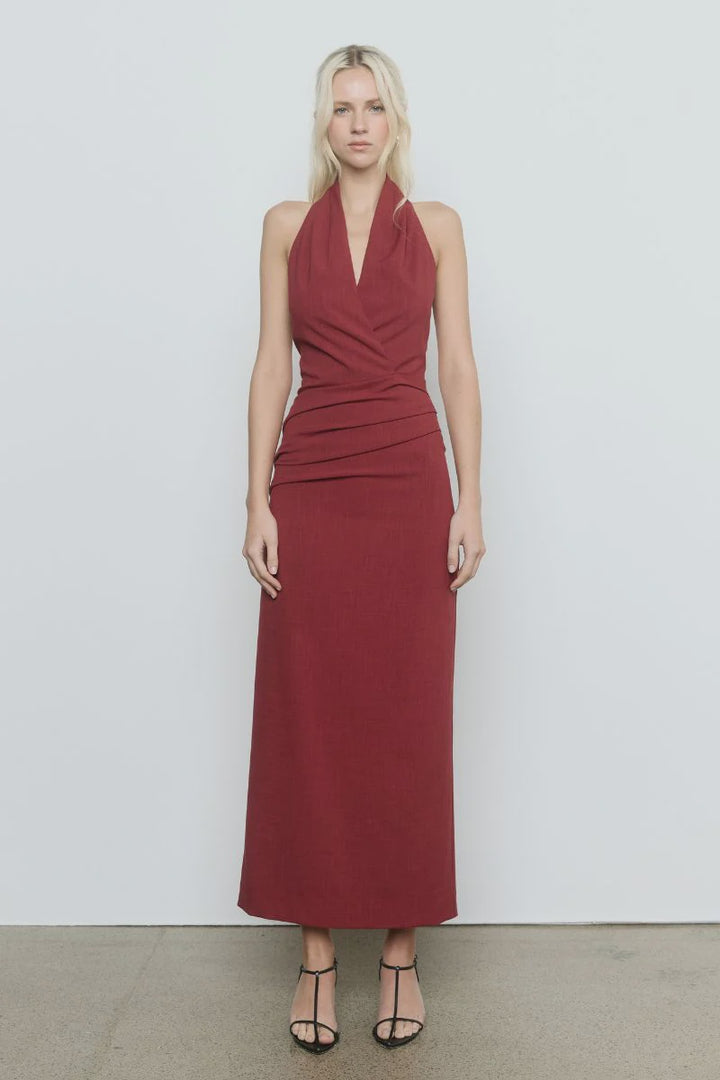 Sovere Priya Dress - Cranberry