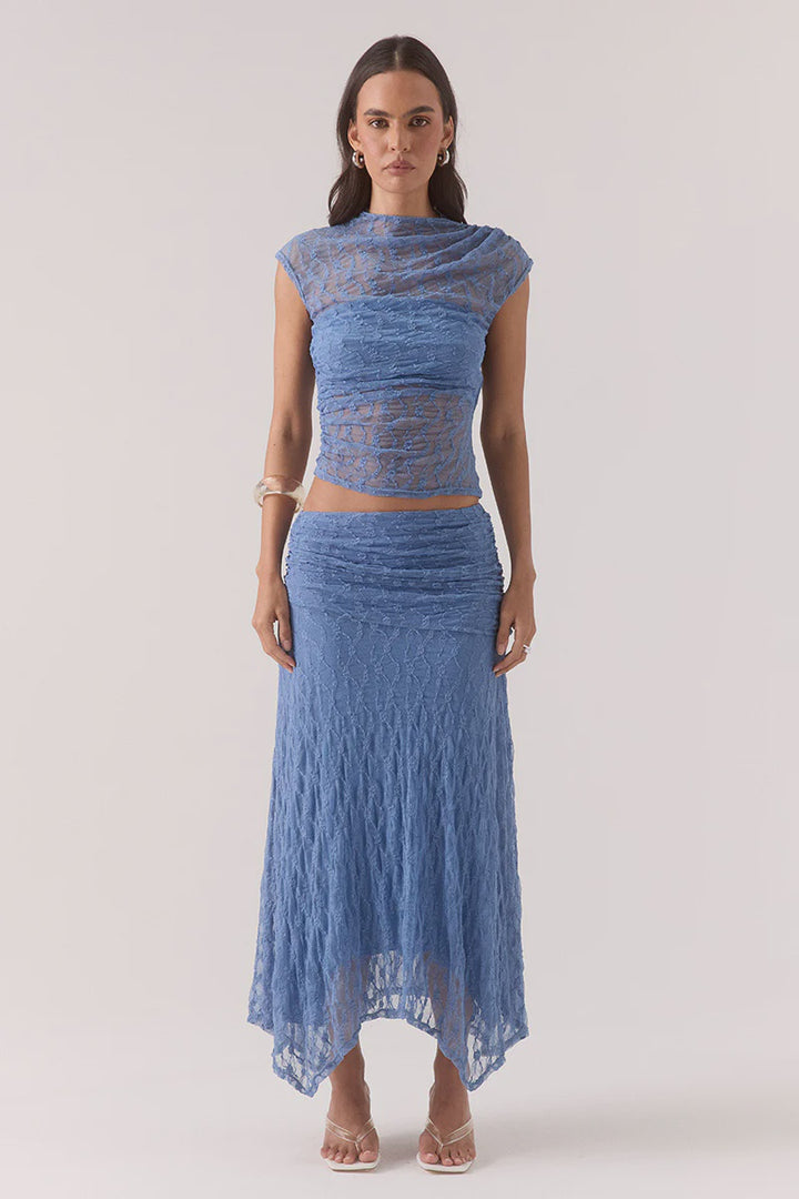 Sovere Lowri Top-Slate Blue