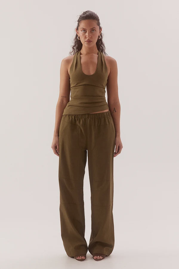 Sovere Lora Tank - Deep Khaki